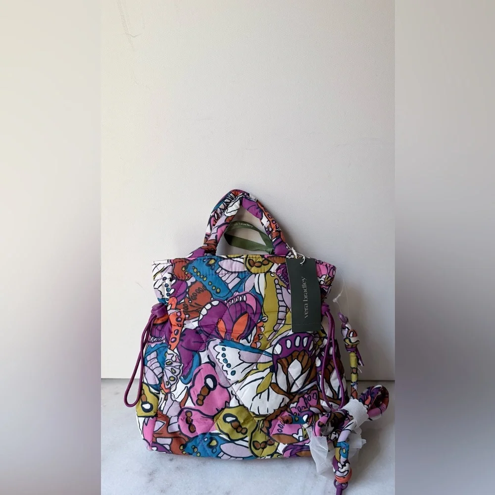 Colorful Butterfly Print Women's Bag mini original tote